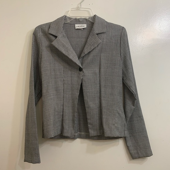 Houndstooth lightweight business jacket - Picture 2 of 6